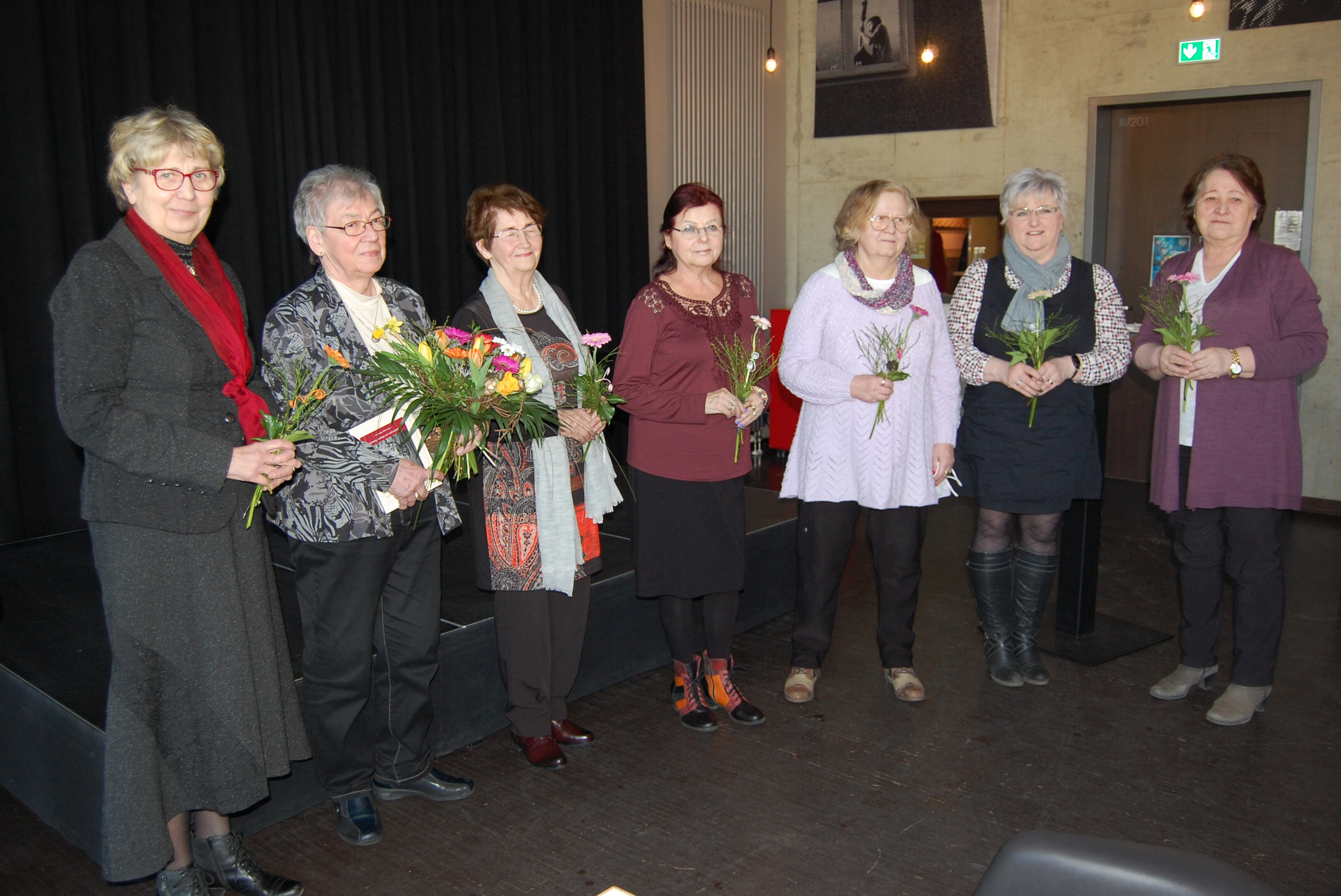 Unsere Helga Nickich erhält die „Martha“