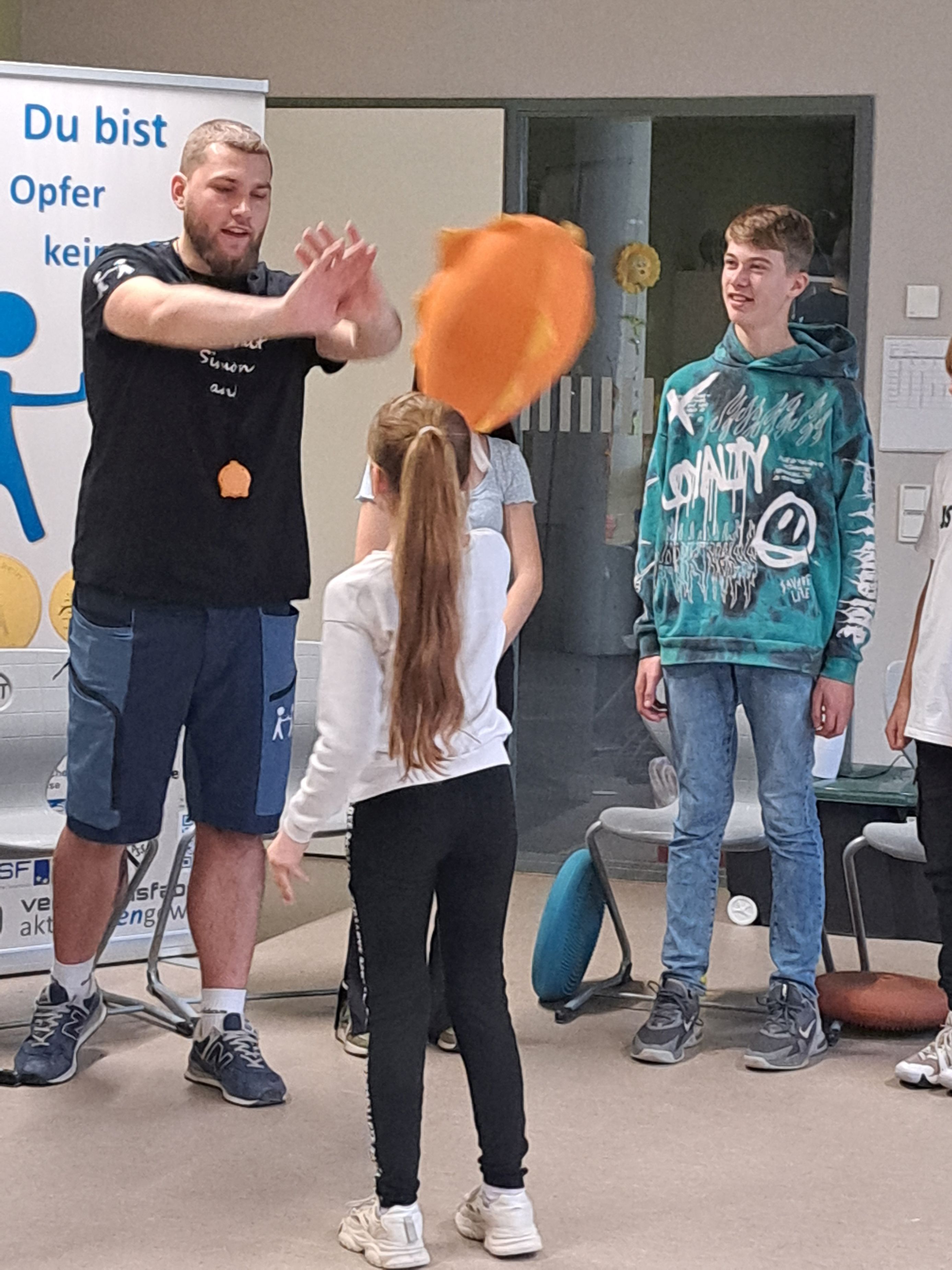 Projekt "Aktiv gegen Gewalt" in den 6. Klassen unserer Oberschule