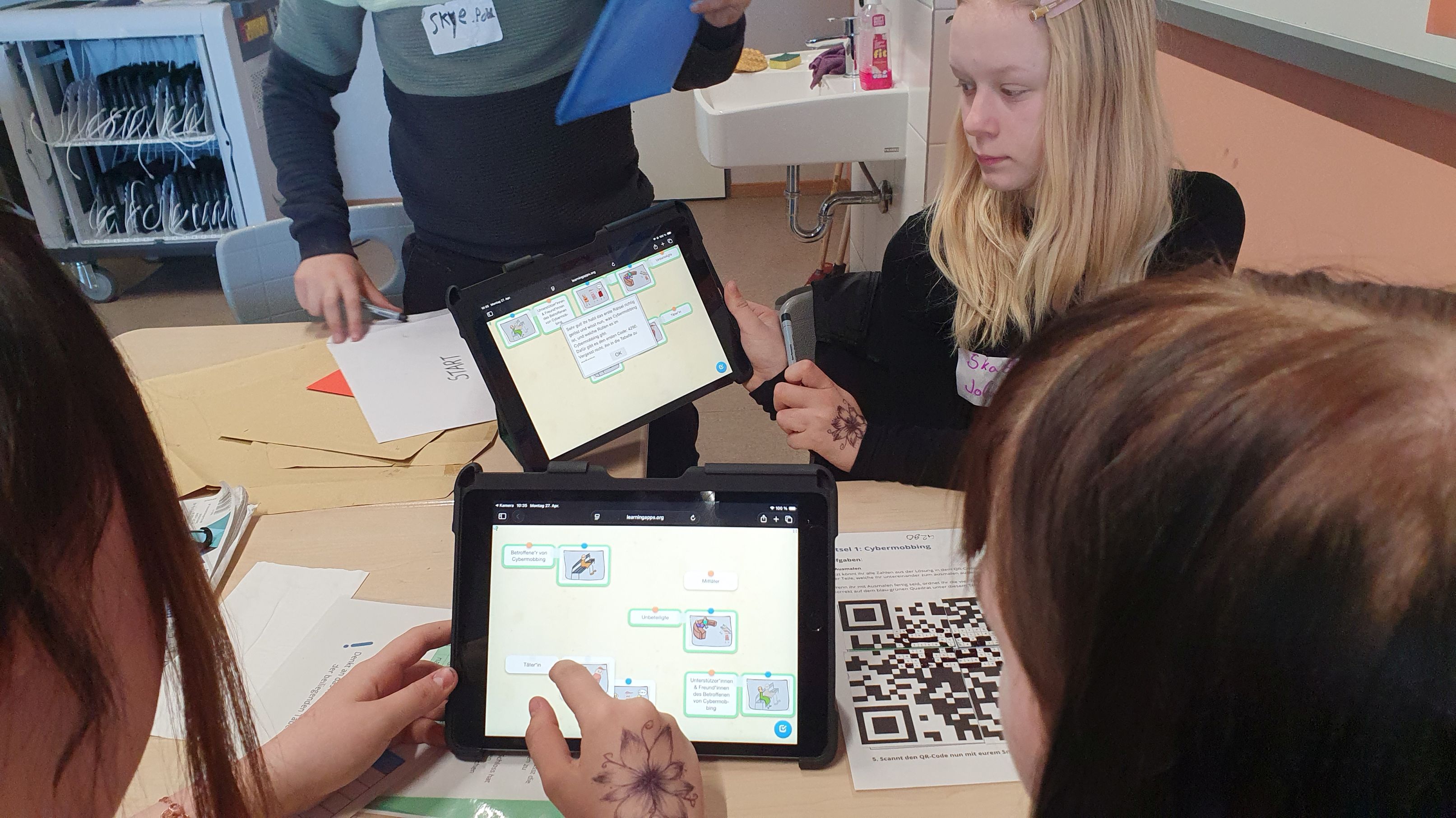 Oberschule Hoyerswerda: Gemeinsam gegen Cybermobbing