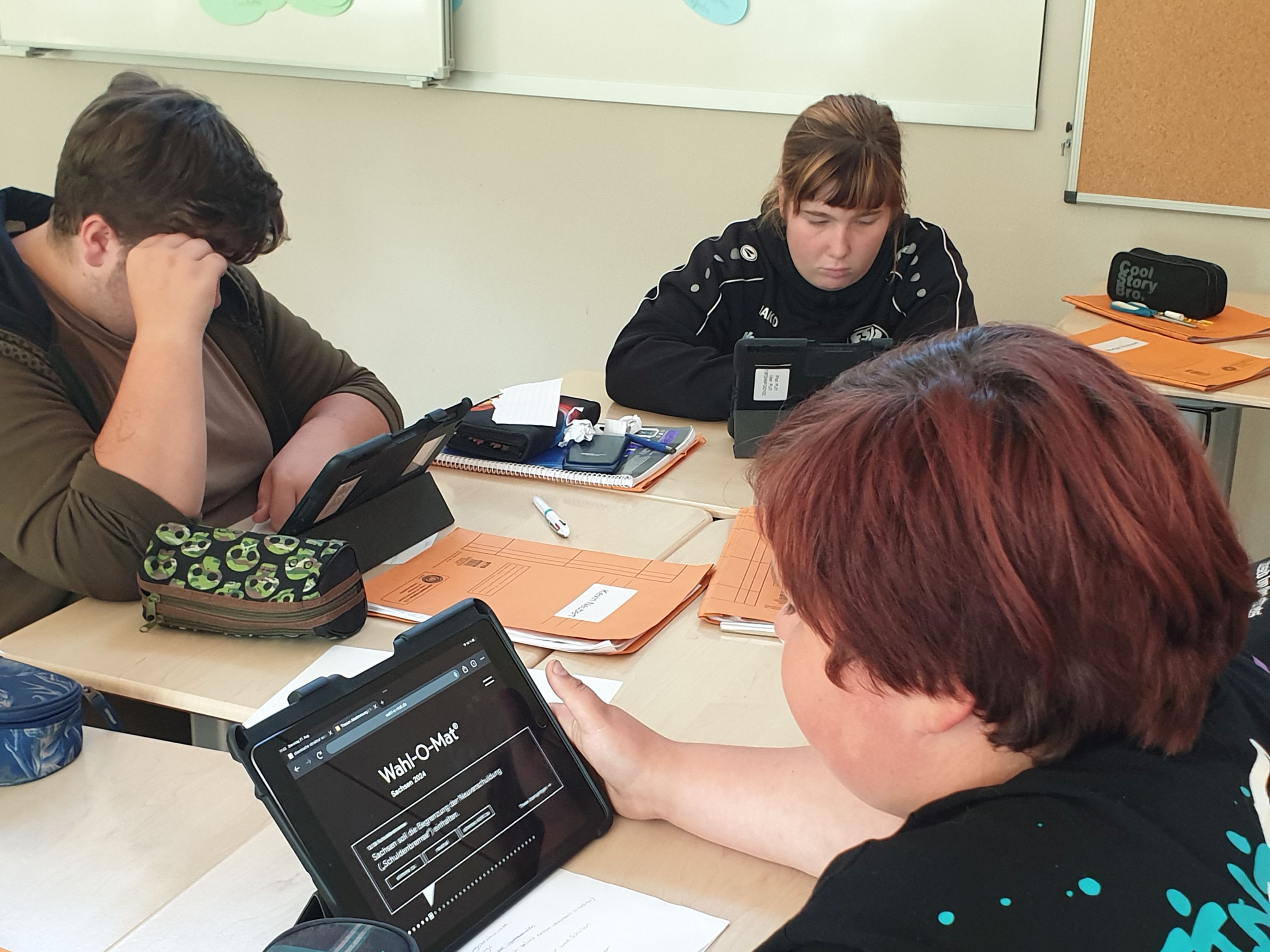 Projekt zur Landtagswahl 2024 mit Hoyerswerdaer Oberschüler*innen