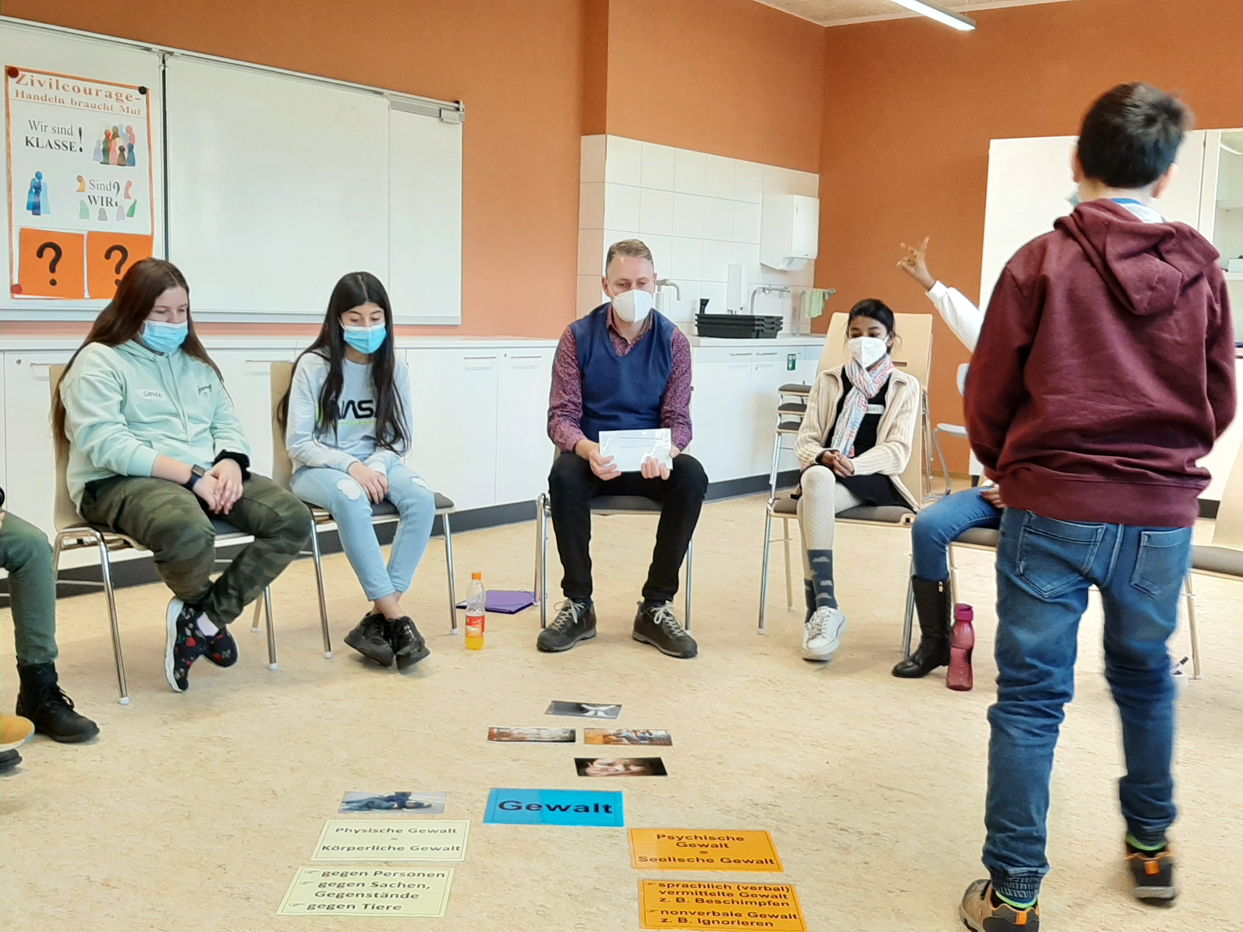 Projekt Zivilcourage in den 5. Klassen der Oberschule Hoyerswerda