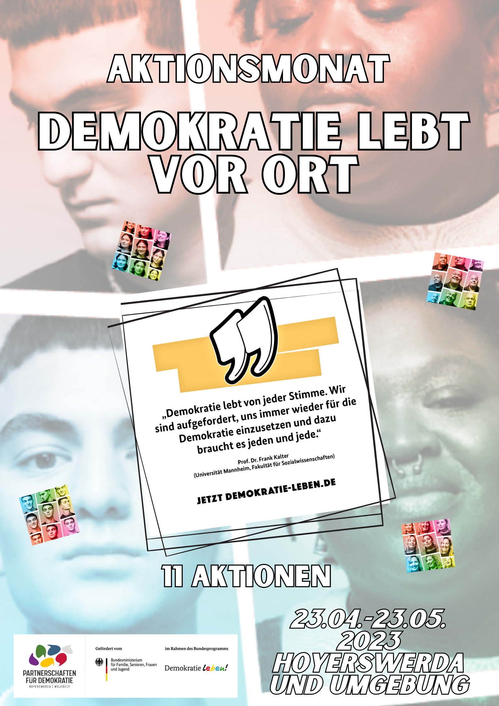 Aktionsmonat "Demokratie lebt vor Ort"