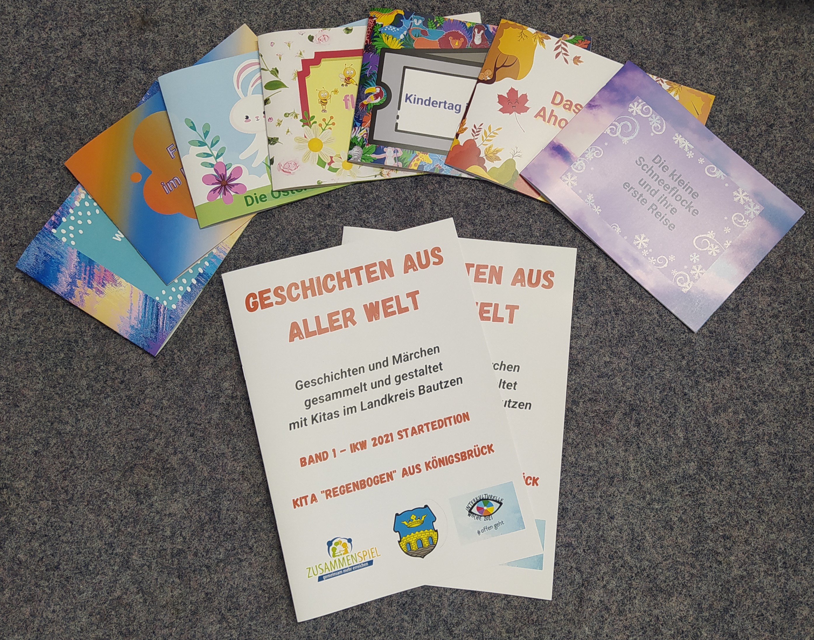 ZUSAMMENSPIEL-Geschichten sind gedruckt