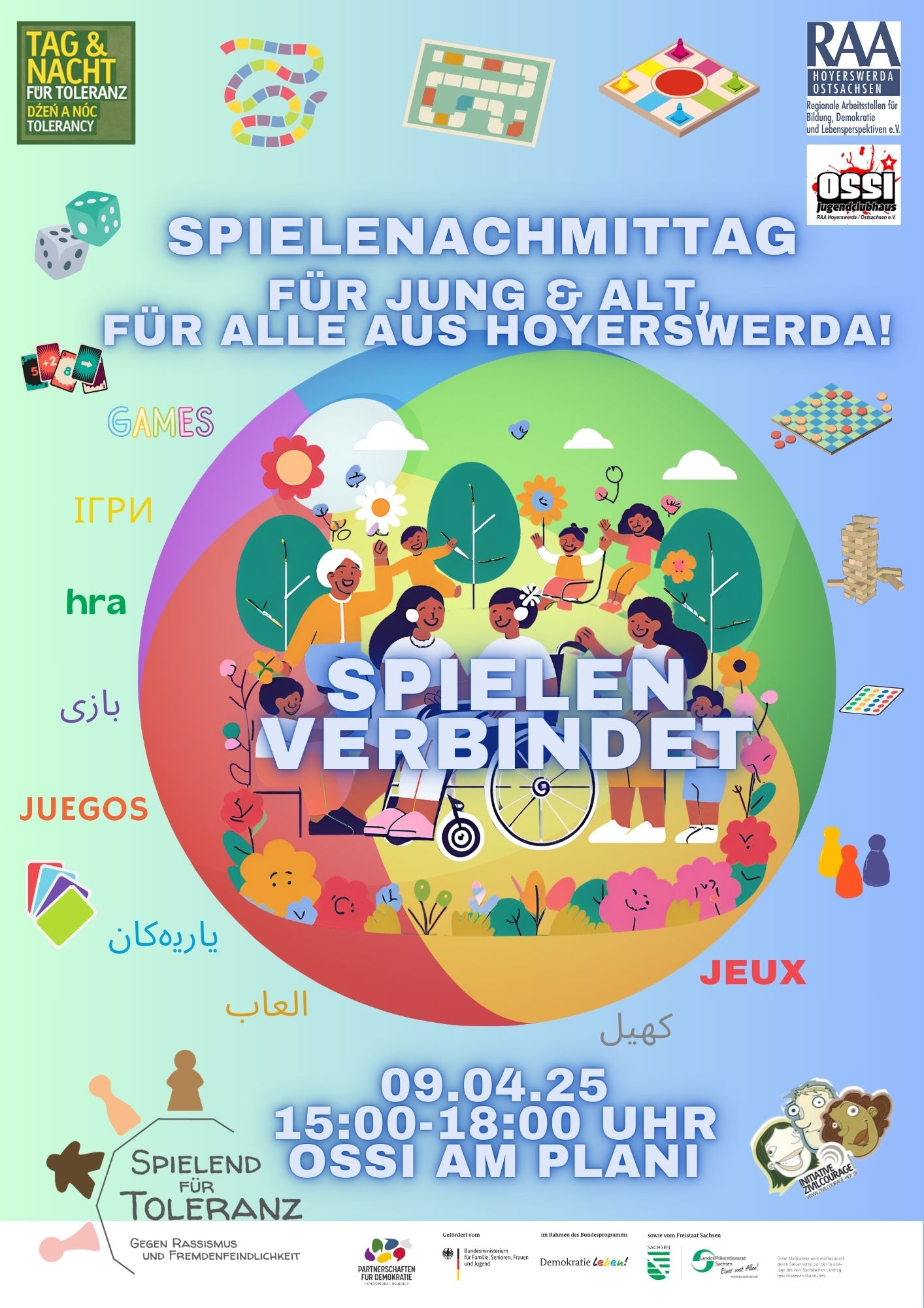 Tag und Nacht für Toleranz im Ossi