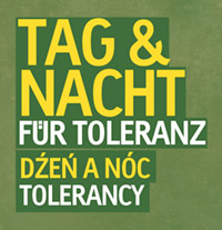 Aufruf zur Teilnahme am Tag und Nacht für Toleranz