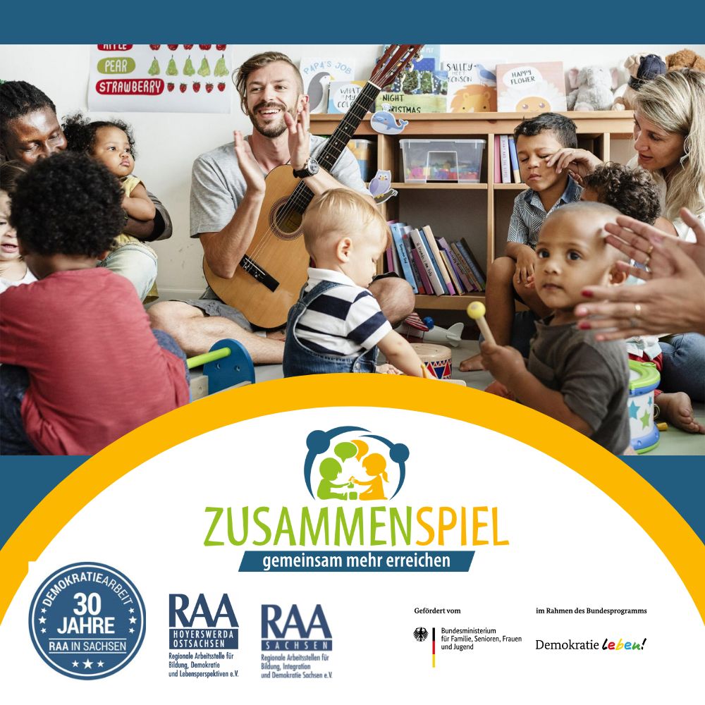 Durch das 30. Jahr der RAAs in Sachsen. Dezember: "ZUSAMMENSPIEL"