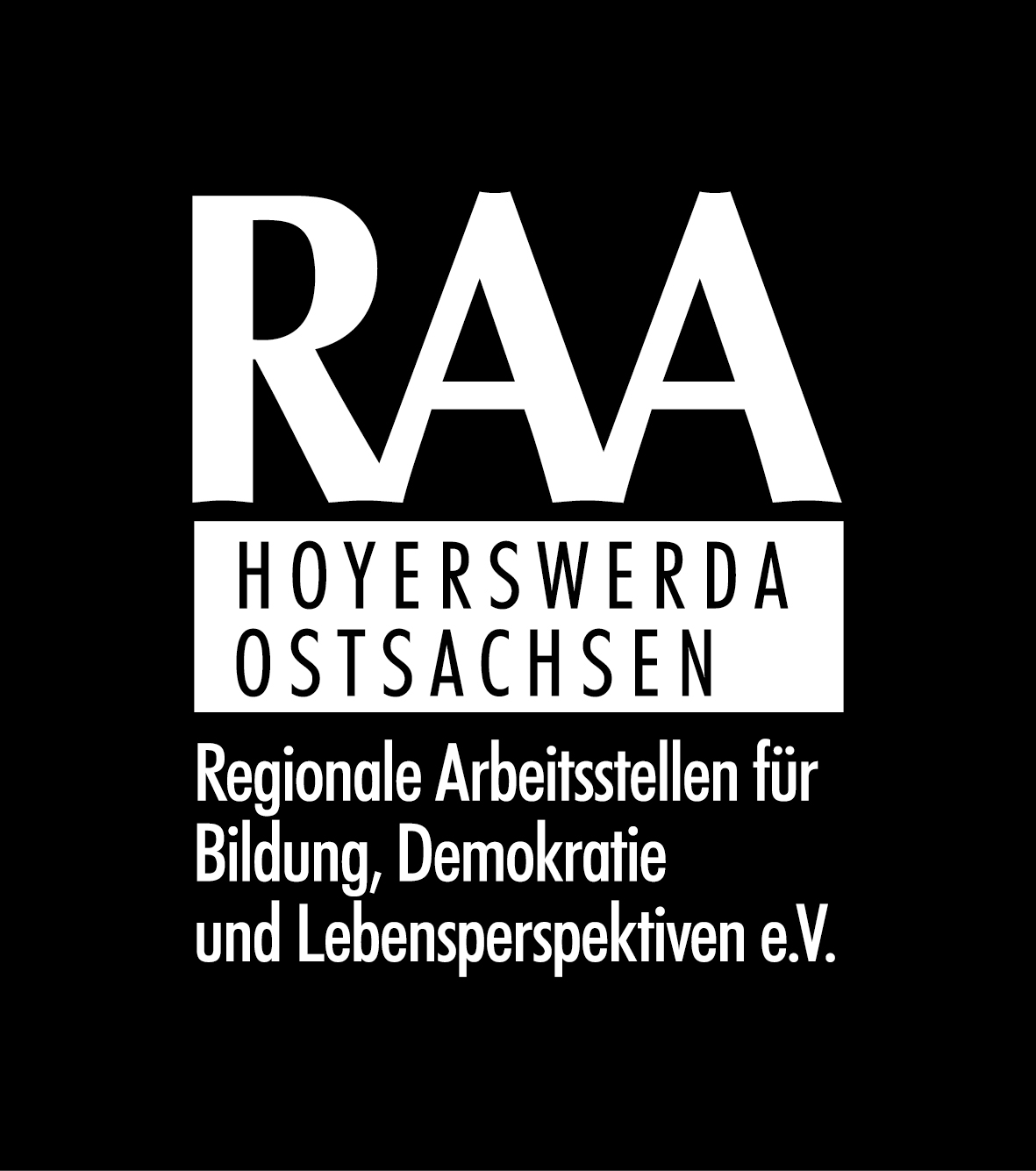 Logo RAA Hoyerswerda/Ostsachsen e.V. (EPS)