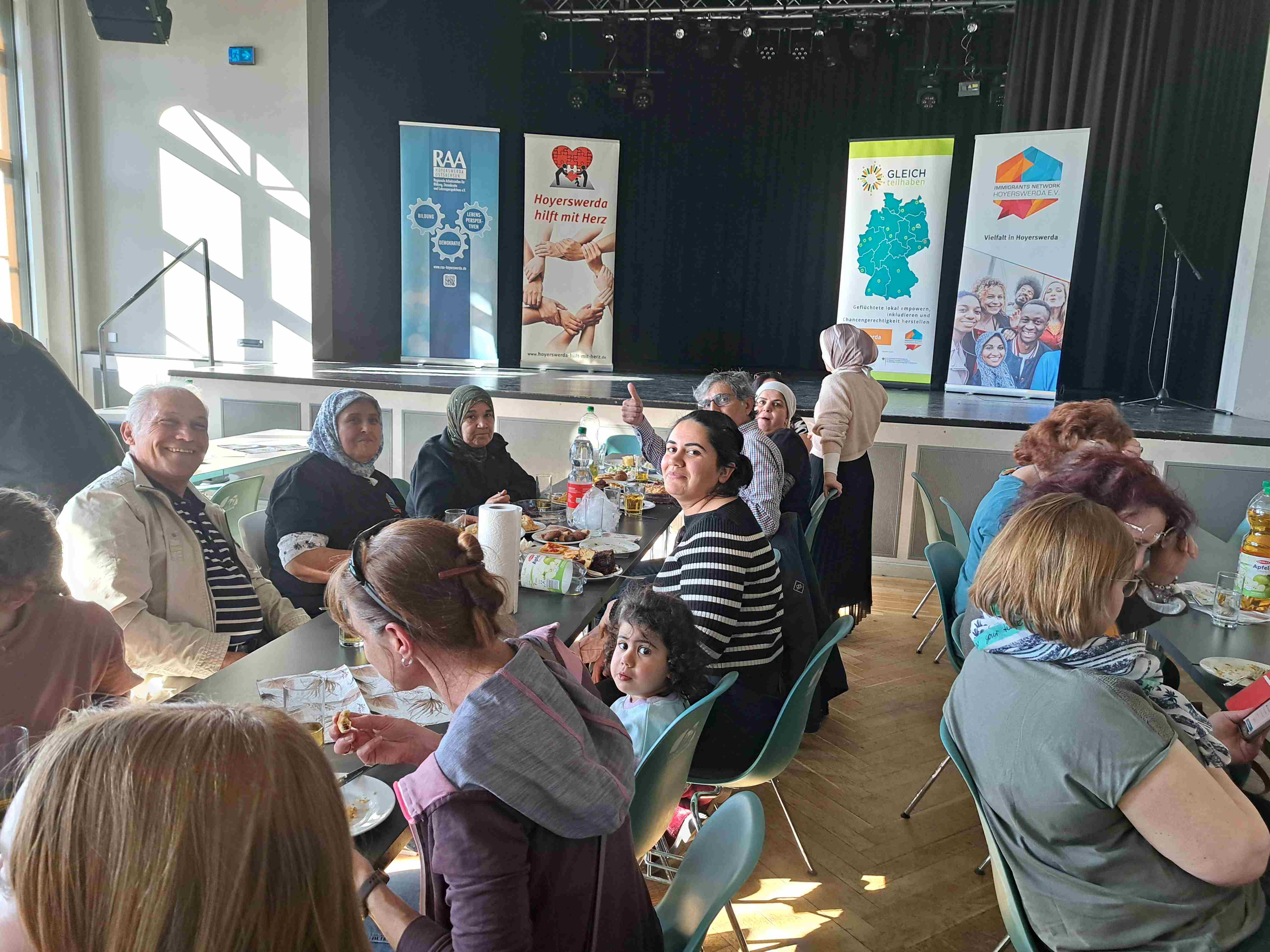 Begegnungsfest & gemeinsames Fastenbrechen in der Kulturfabrik Hoyerswerda