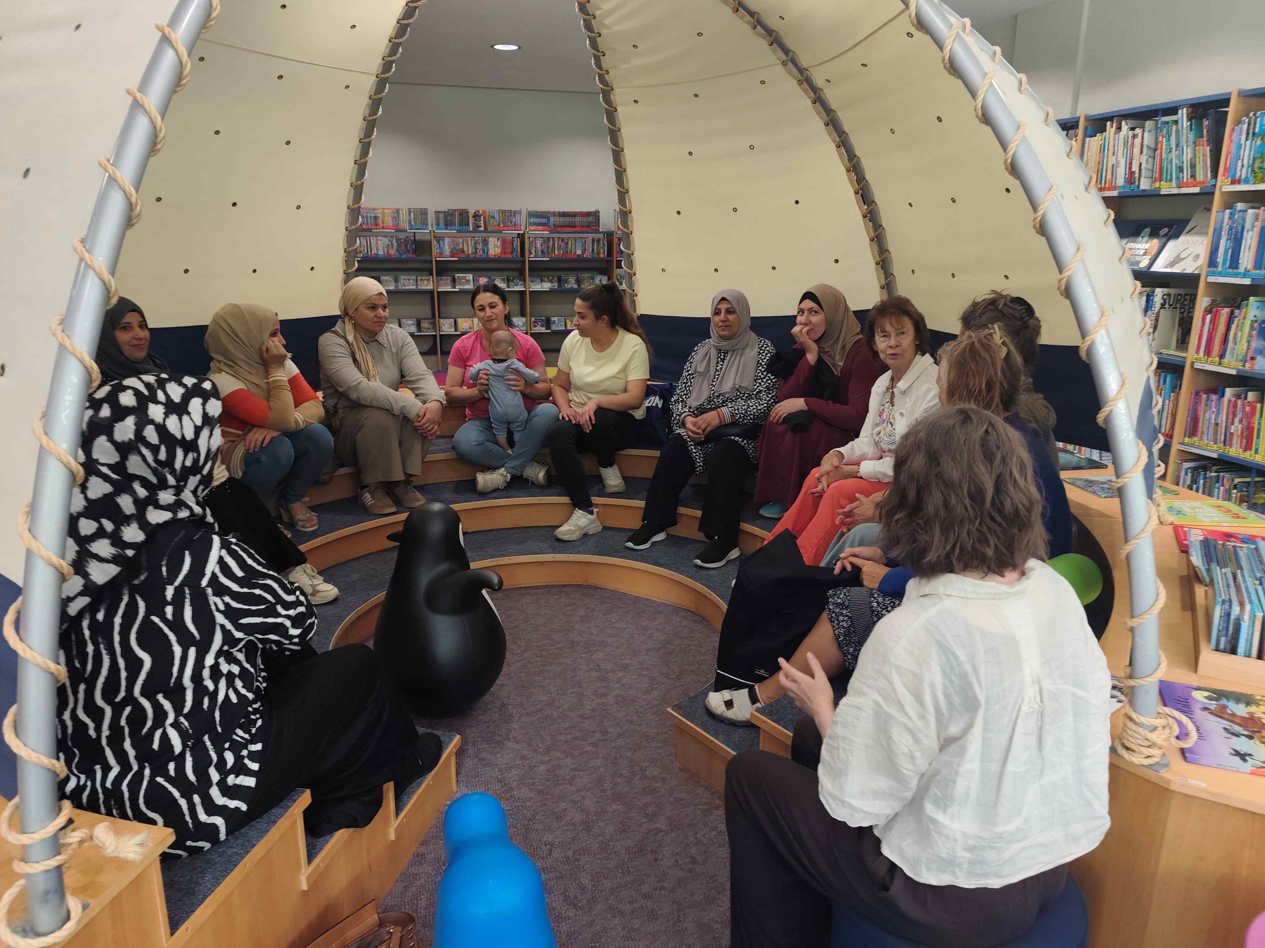 Zu Besuch in der Stadtbibliothek Hoyerswerda