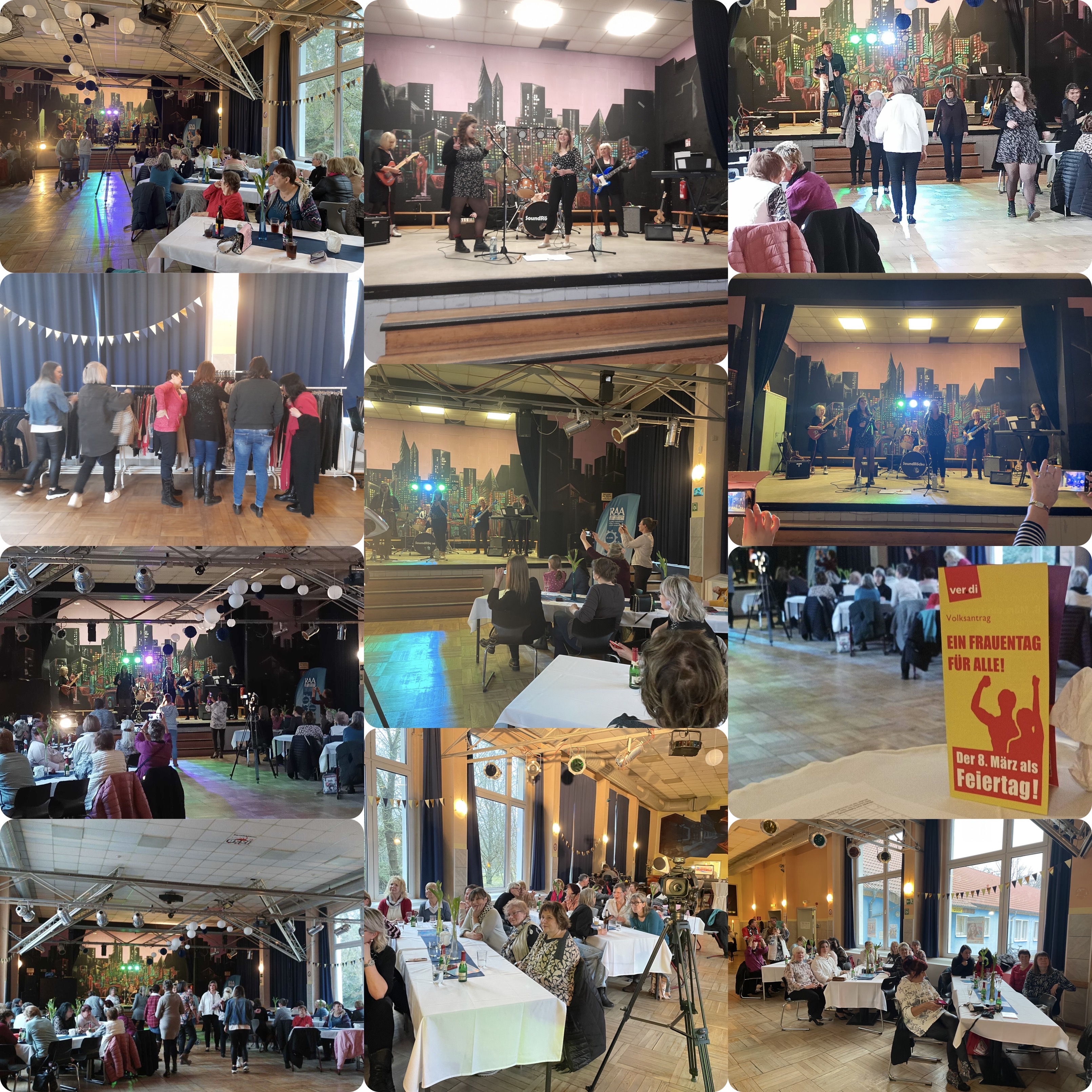 Frauenpower im OSSI: Das erste Frauentanzcafé und wieder ein lebendiger Ladyflohmarkt!