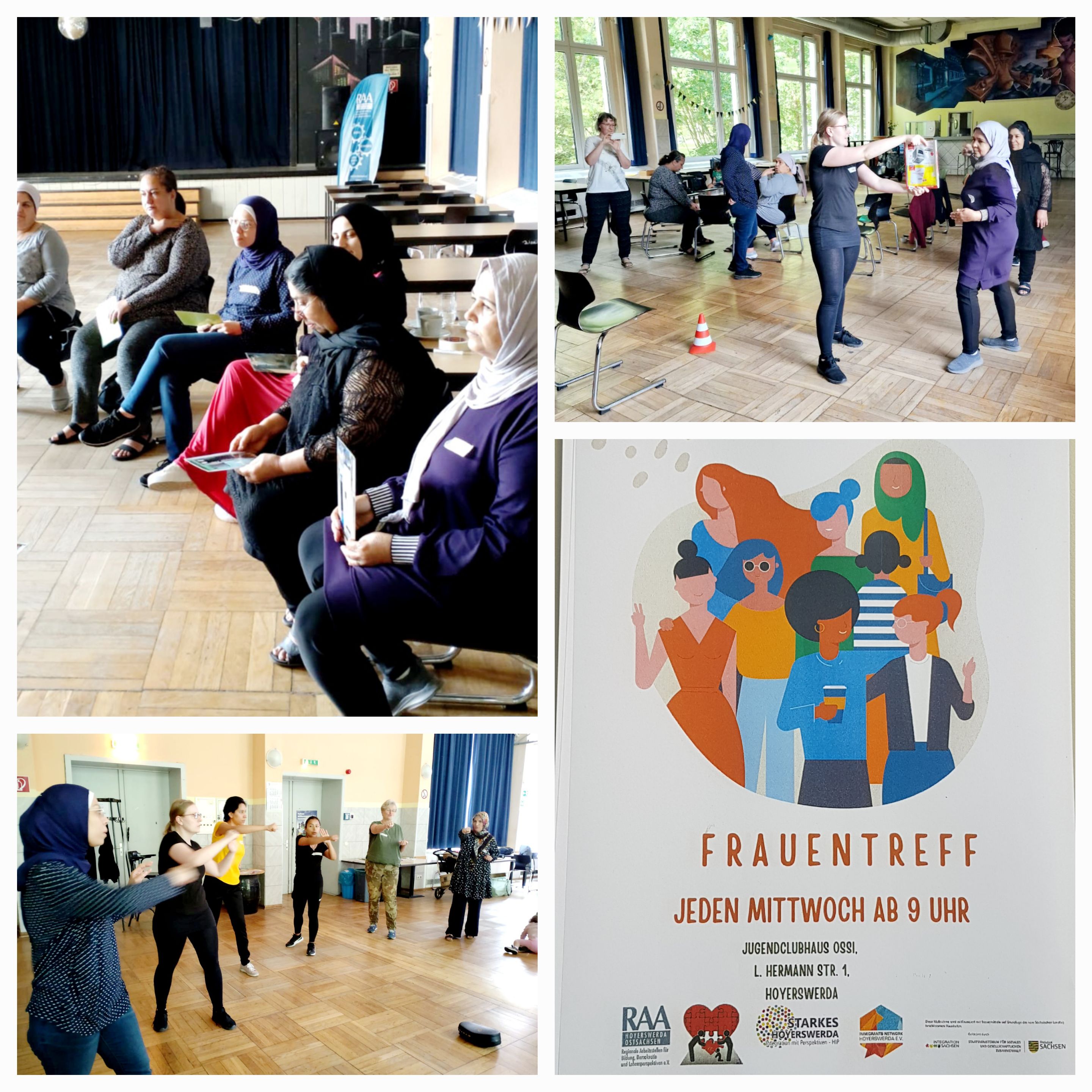 Frauenpower im Jugendclubhaus Ossi