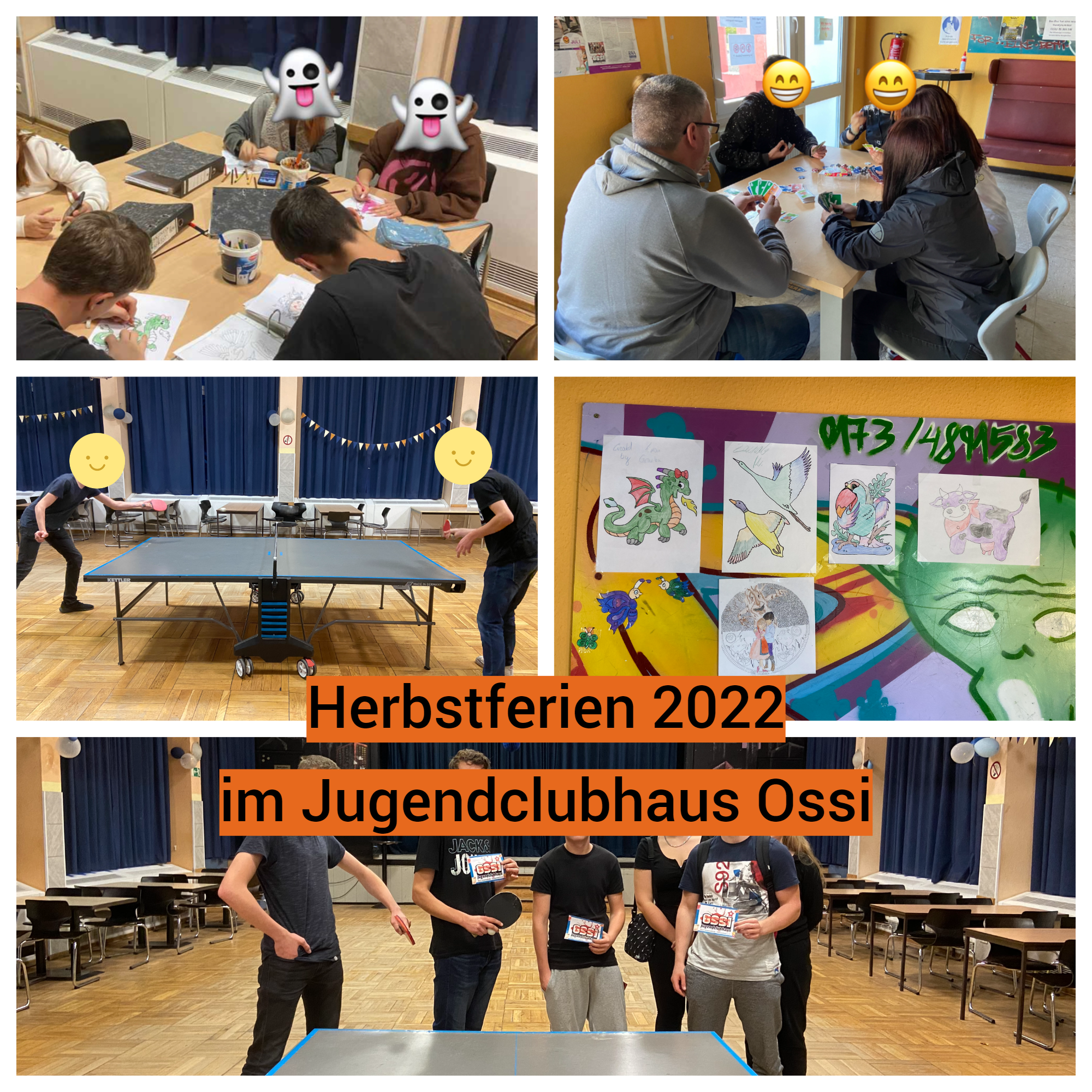 Ferienveranstaltungen mit der Jugend und mit dem Hort