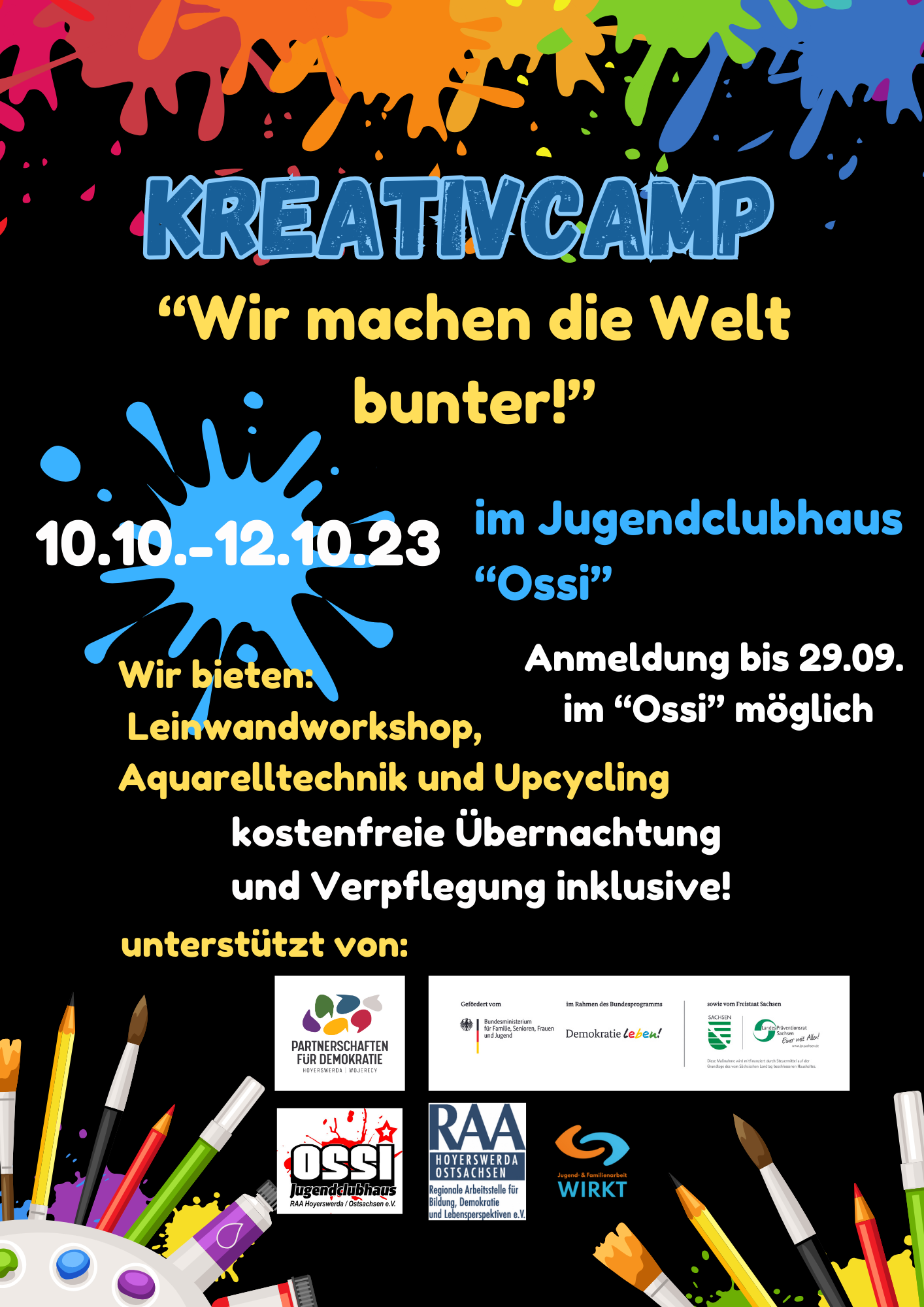 Hast du in den Herbstferien noch nichts vor?