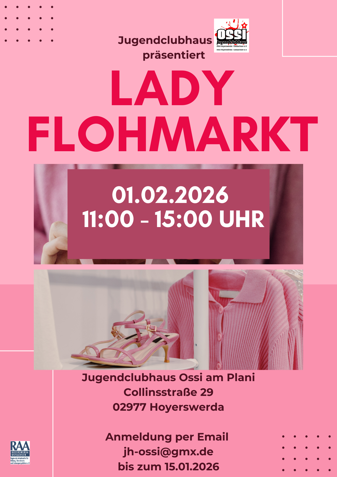 Ladyflohmarkt wieder am 01.02.2026