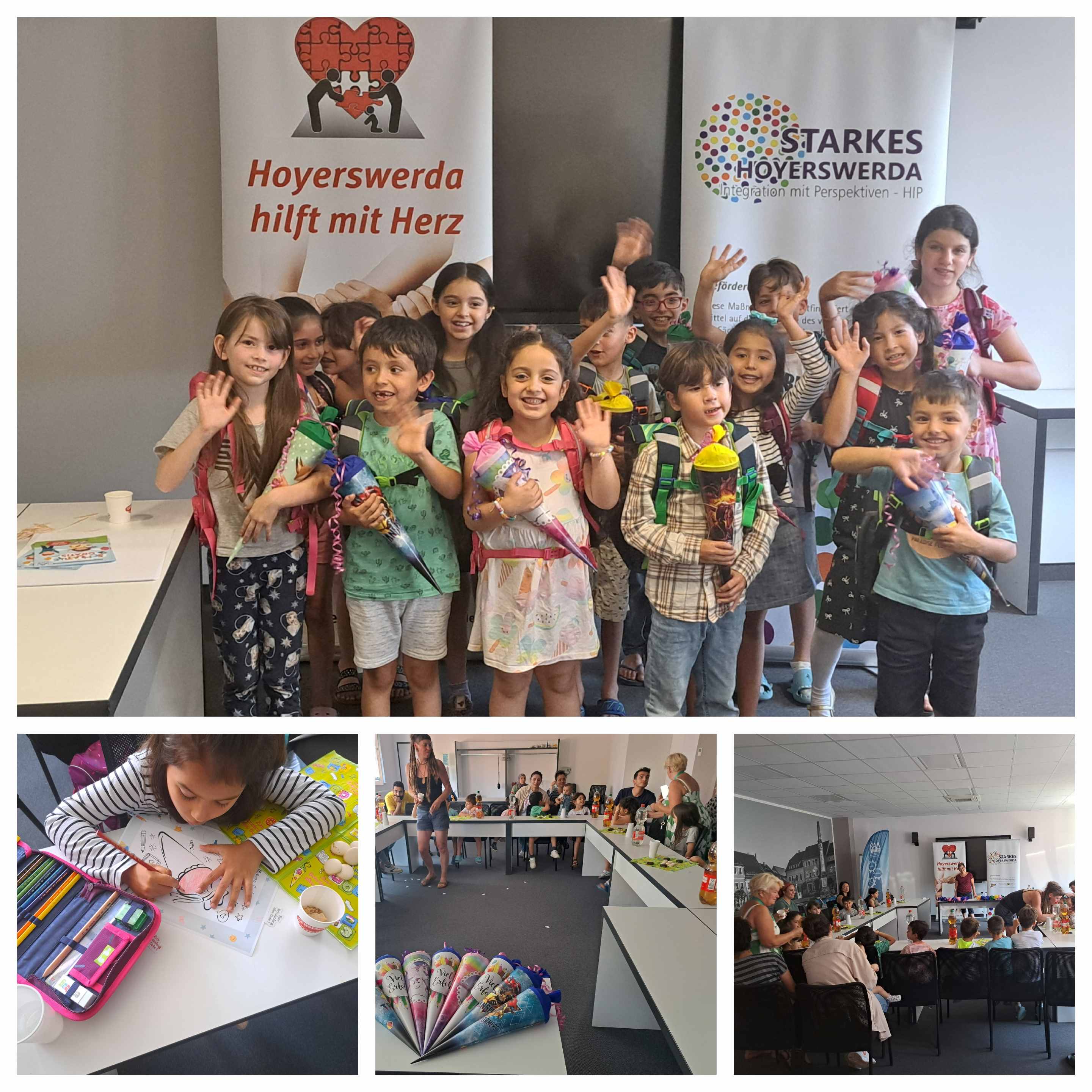 Ein Fest des Neuanfangs: Schuleintritt für Kinder von Migrant*innen