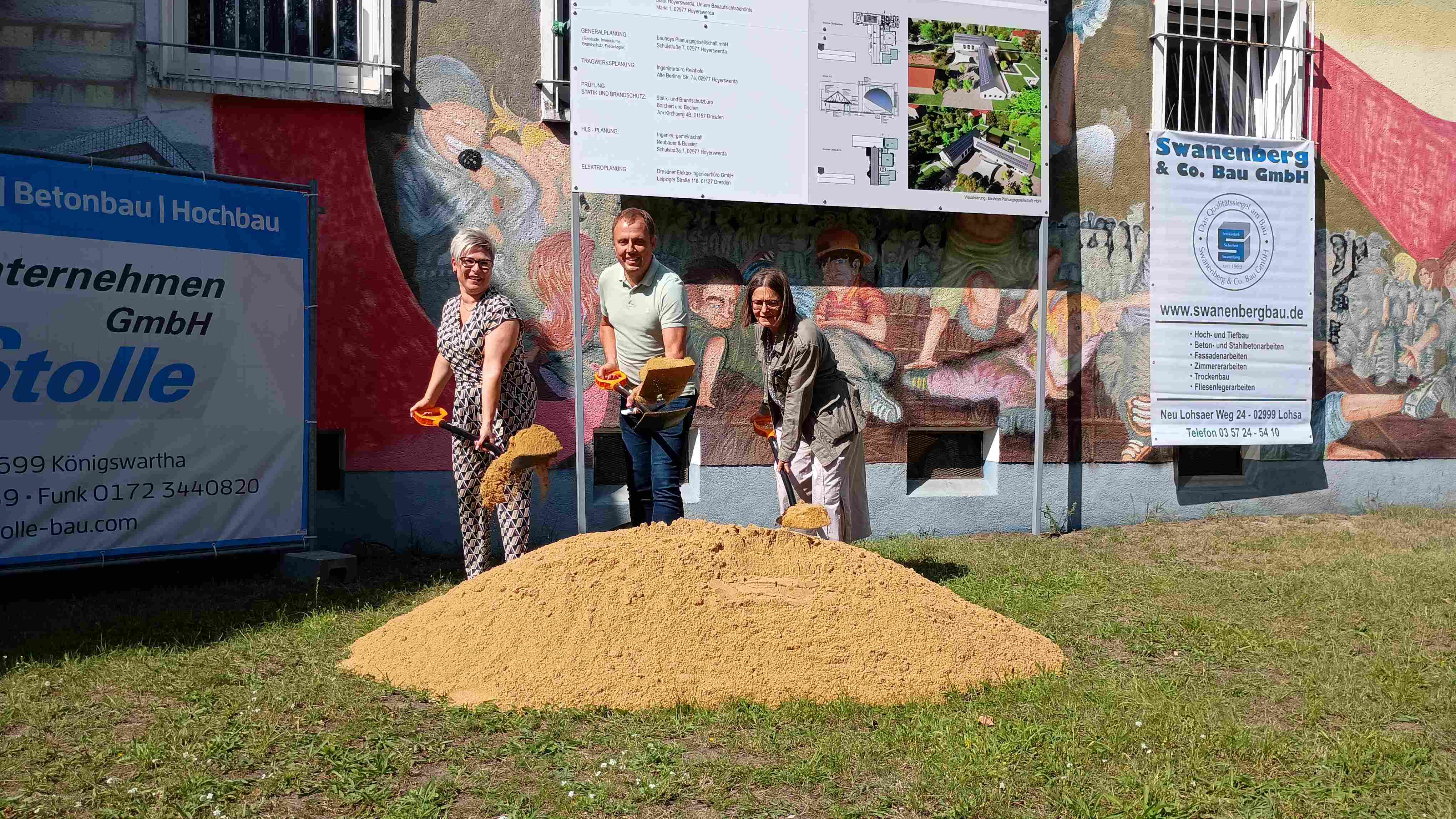 Jugendclubhaus Ossi wird zum Neustadt Forum