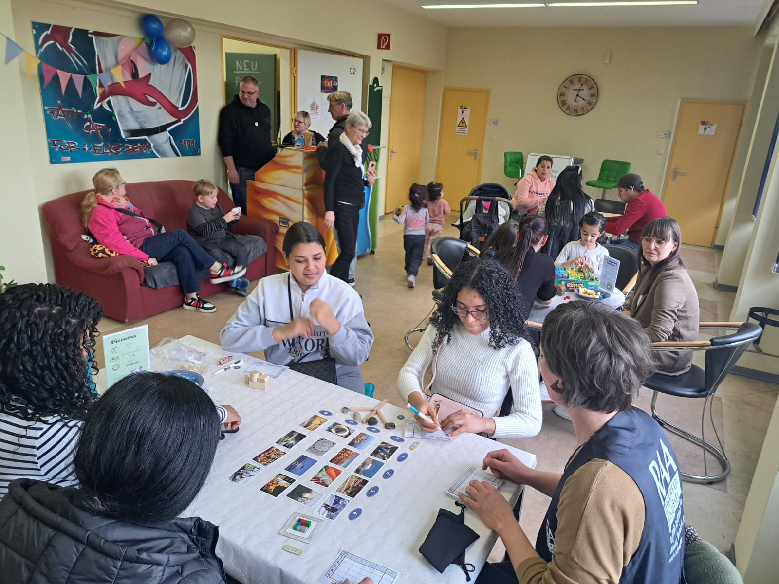 Spielenachmittag im OSSI am Plani