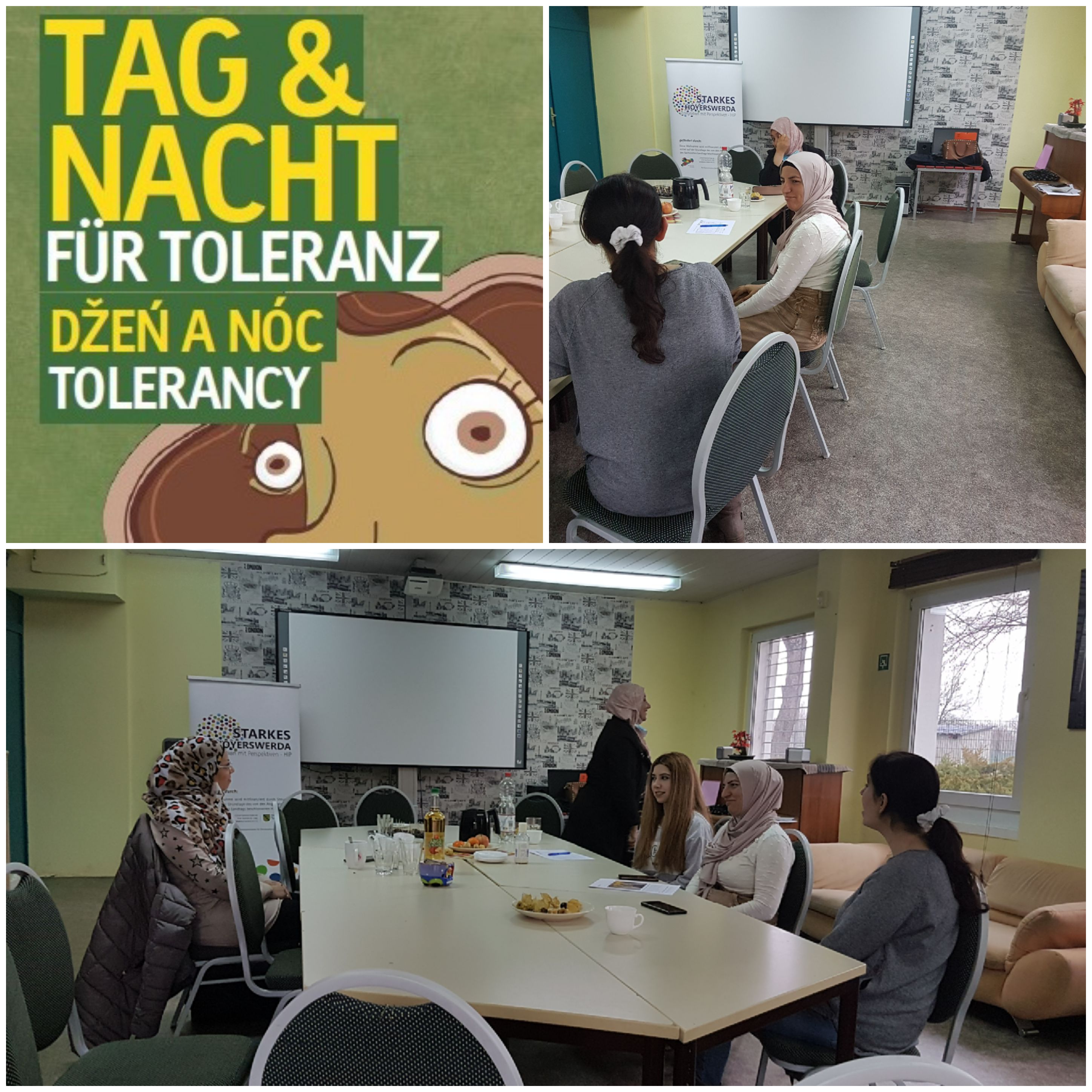 Tag und Nacht für Toleranz: Frauentreff mal anders