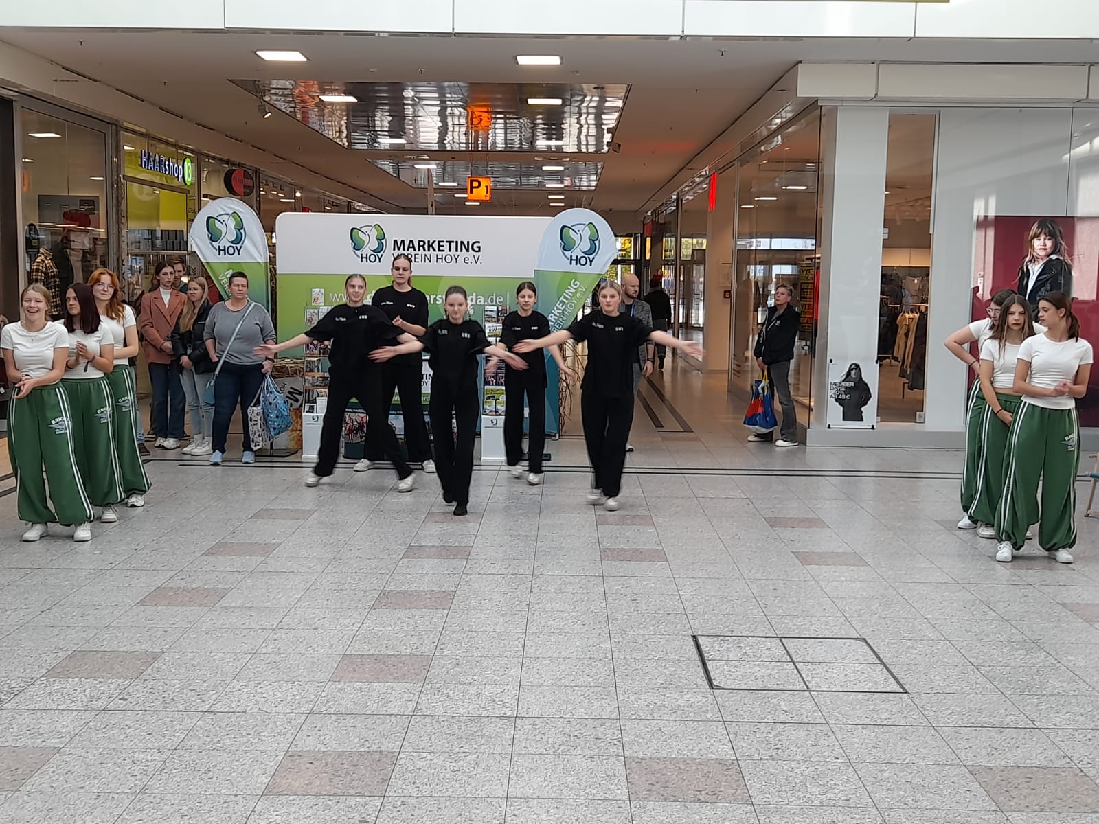 Es wurde getanzt auf der Karrieremesse!