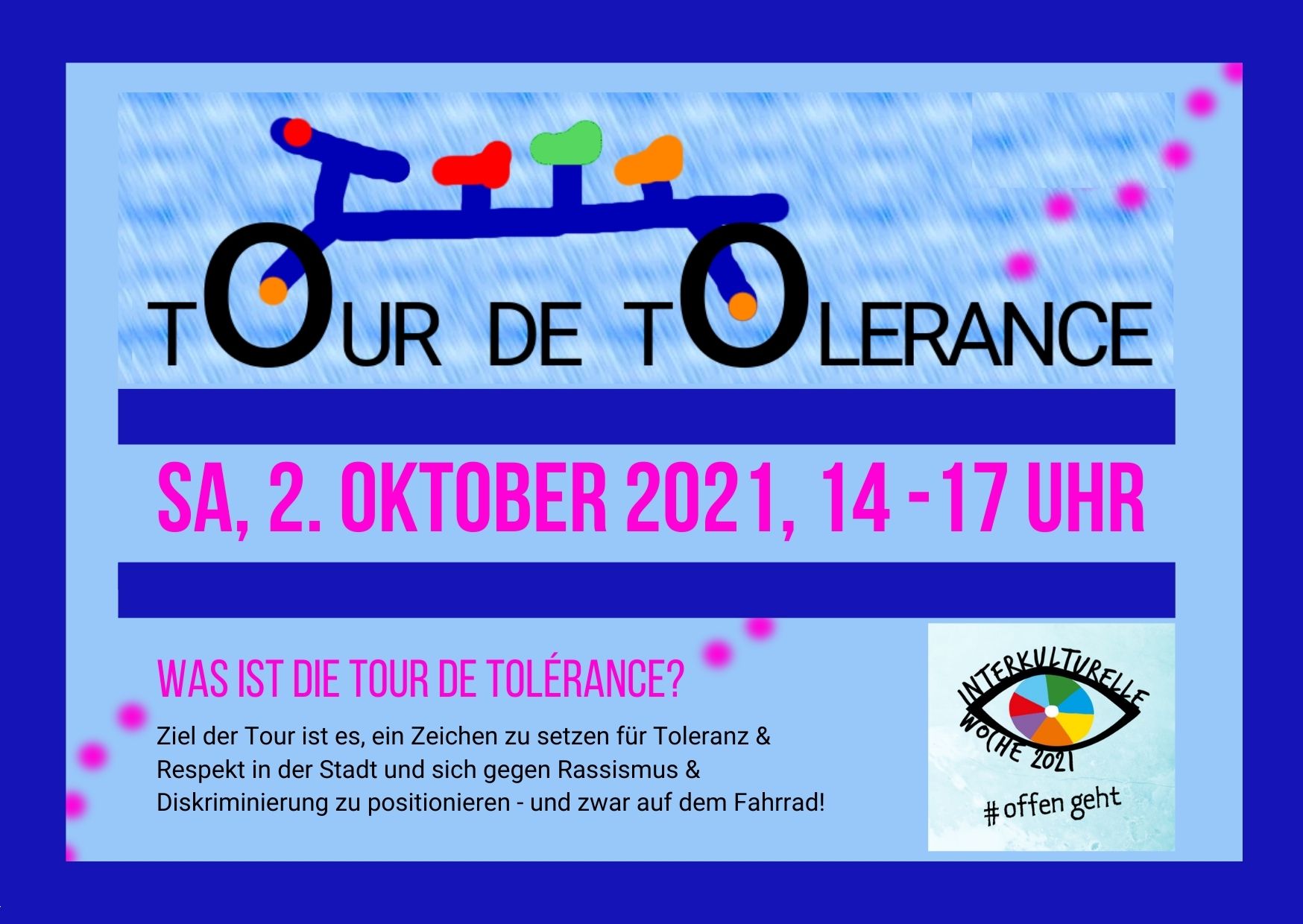 tour de tolérance - vielfältig durch die Stadt!