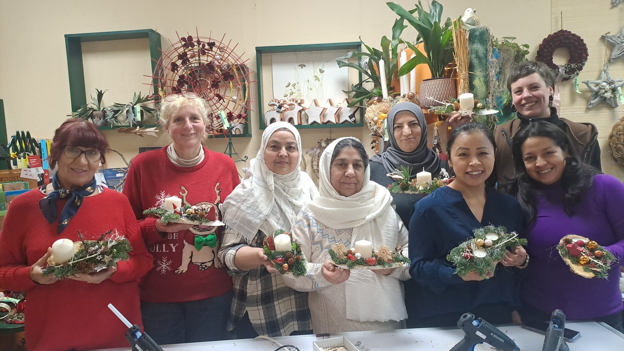 Schöne bunte Weihnachtszeit ...