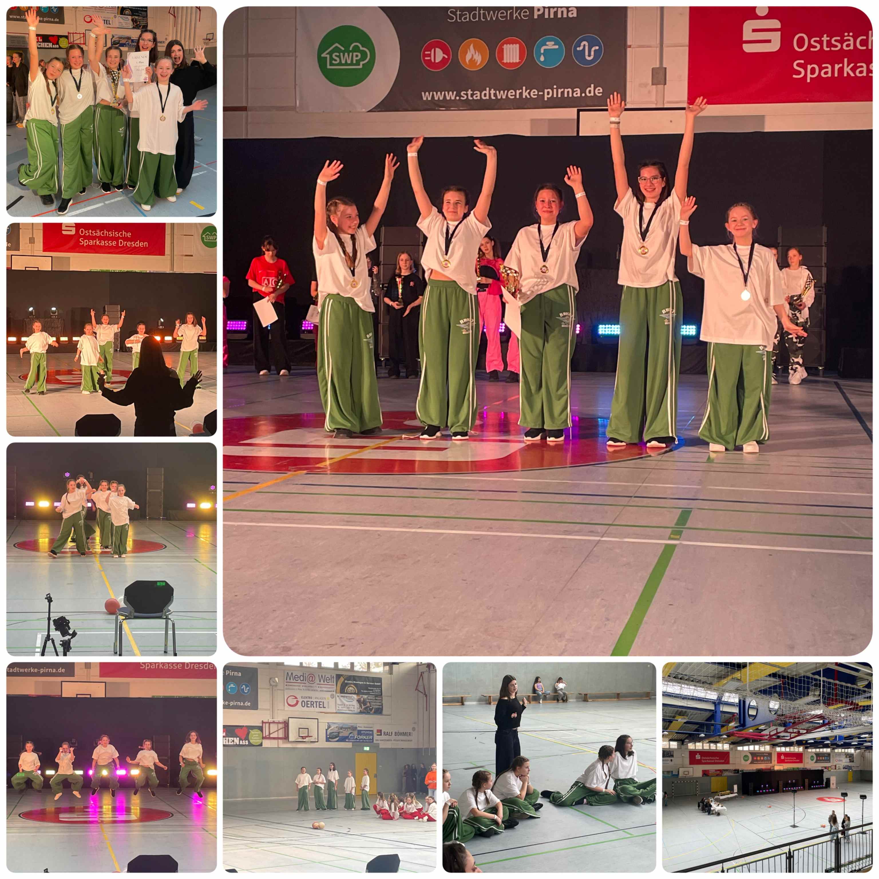 Erster Wettkampf &ndash; gro&szlig;er Erfolg f&uuml;r die Stars Girlz