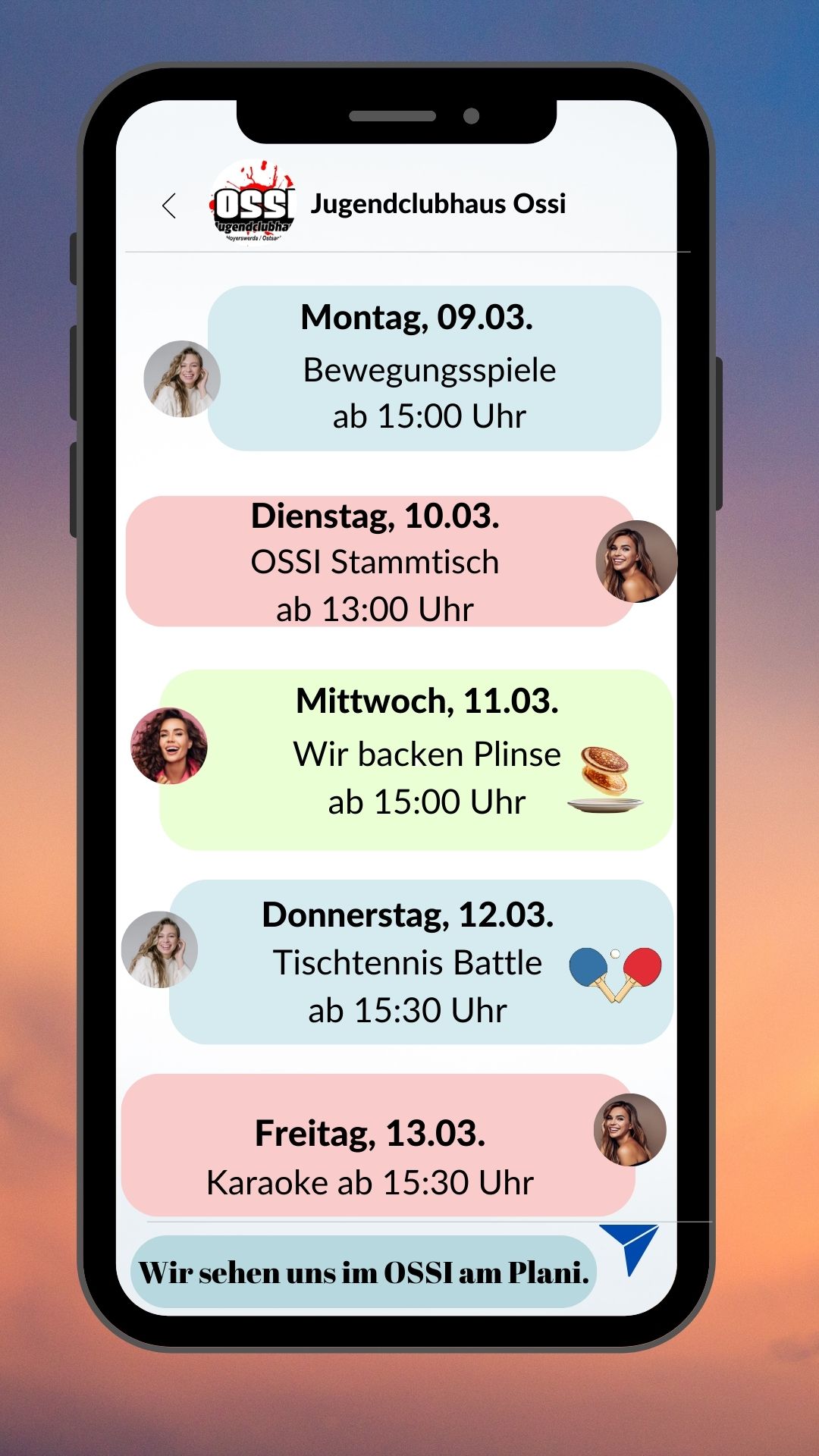 Diese Woche k&ouml;nnt ihr im Ossi wieder viel erleben ...