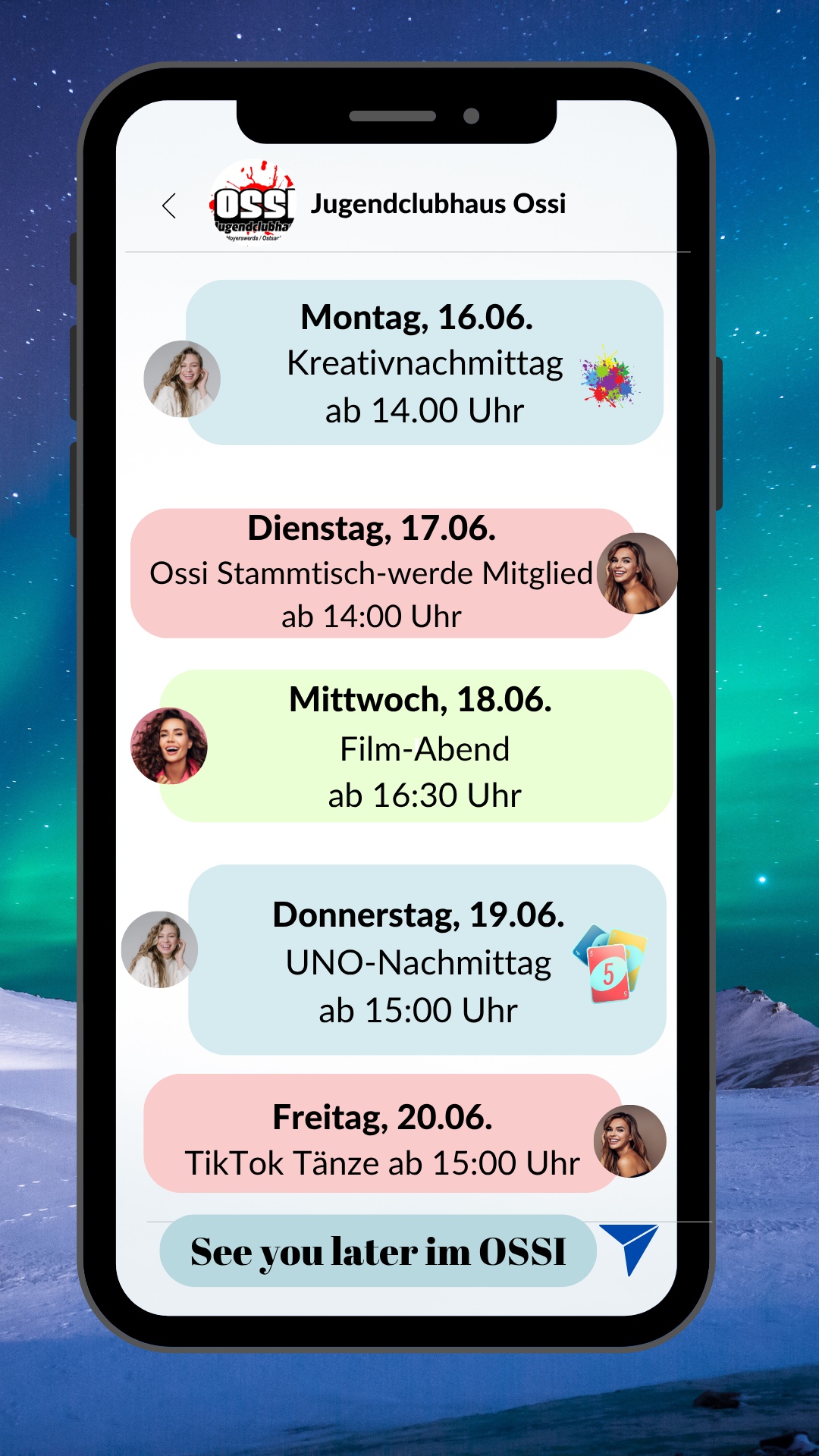 Nächste Woche im Ossi